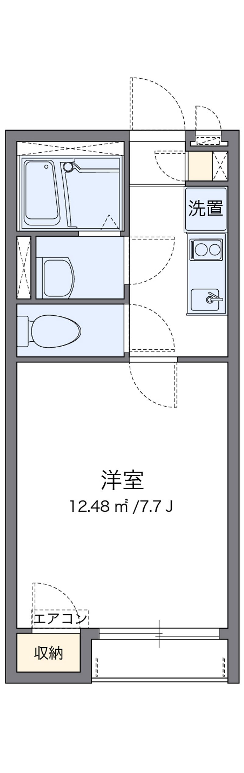ＣＡＲＡＲＵ森孝 間取図