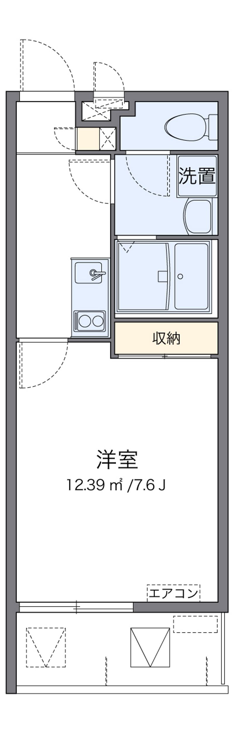 クレイノキャロット　ハウス 間取図