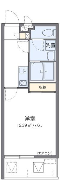 クレイノキャロット　ハウス 間取り図