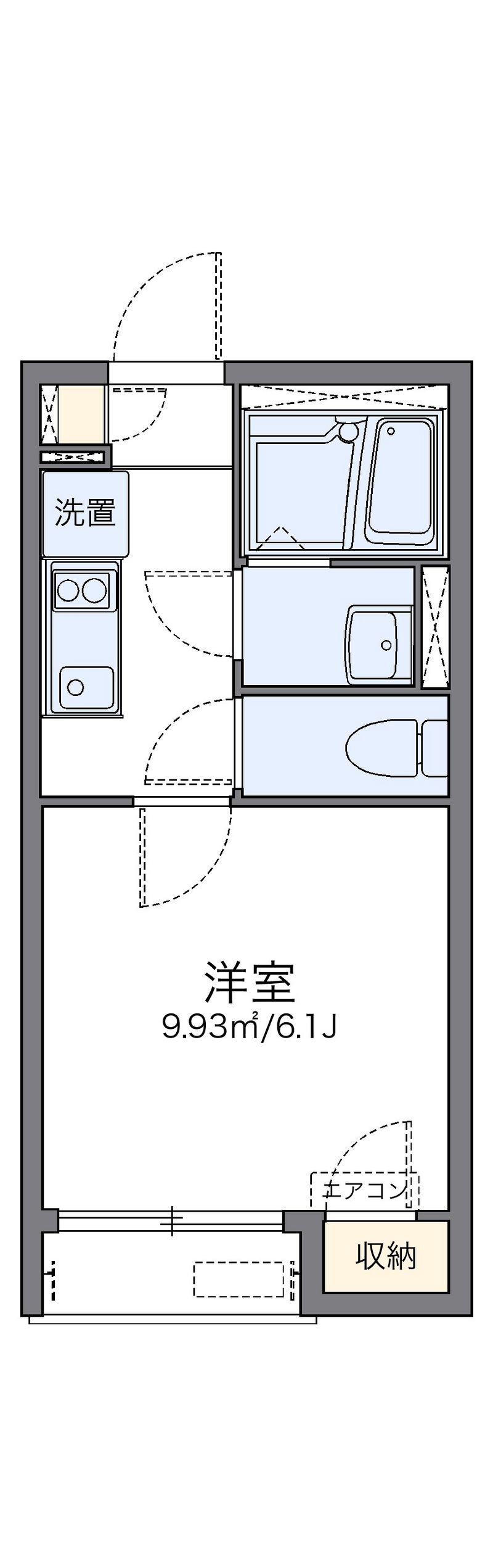 レオネクストヴァンベールⅢ 間取図