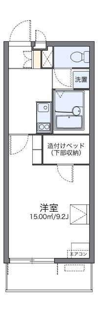 レオパレスＡｐｐｒｏａｃｈ２ 間取り図