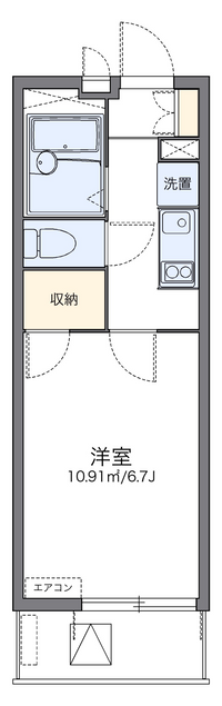 レオパレスブリロ上戸田 間取り図