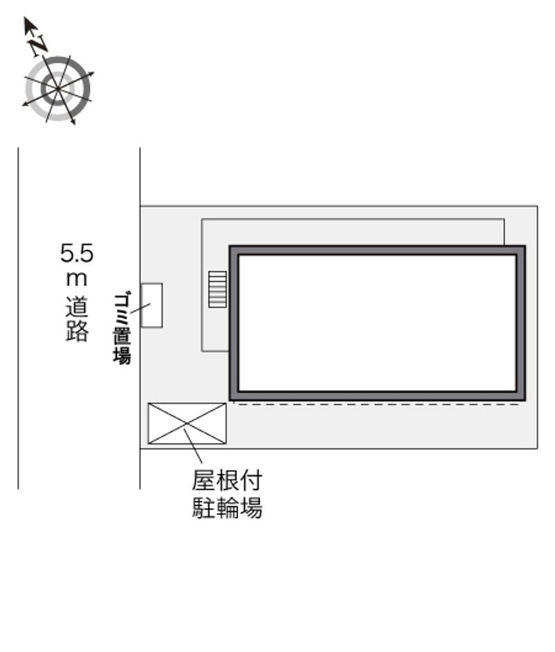 leopalace Minami 2 Jyou 배치도