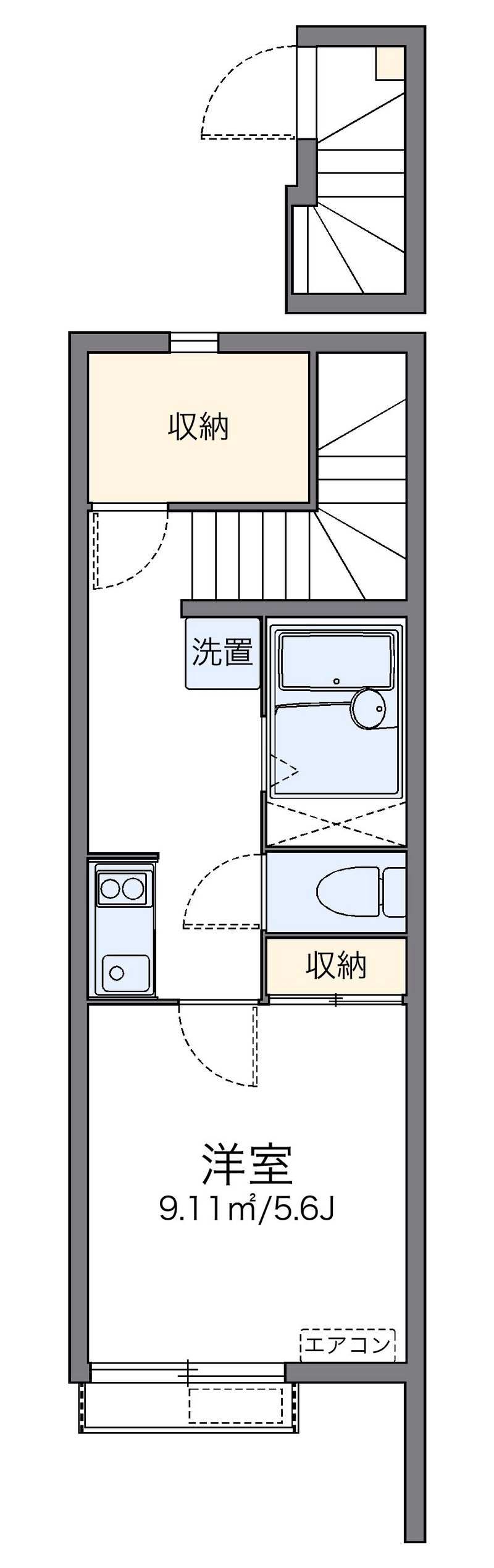 LEONEXT Bunshimura Floor plan