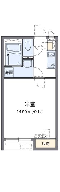 クレイノ太宰府 間取り図