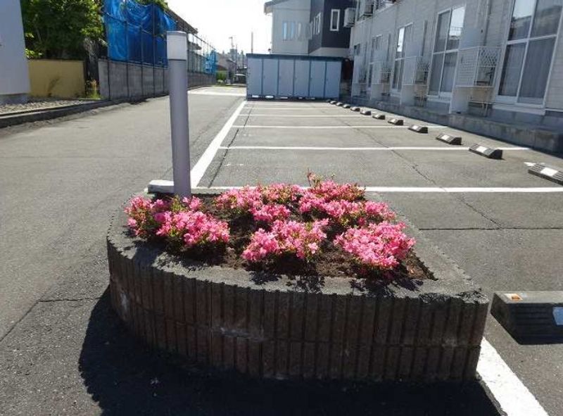レオパレスオーリス 庭