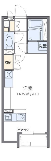 ミランダエクレール沖代 間取り図