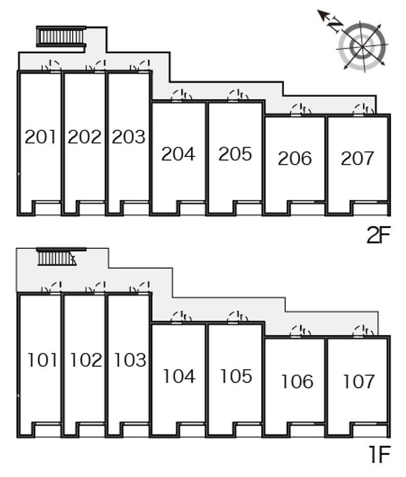レオネクストオランジュ 間取配置図