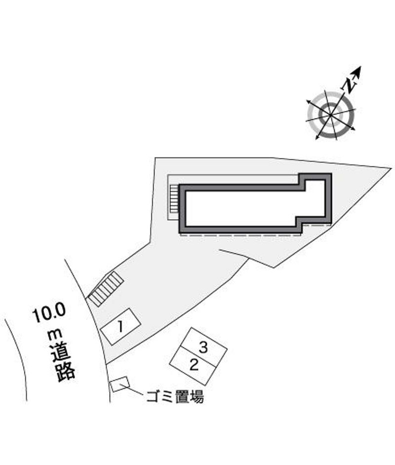 レオパレス房丸 配置図