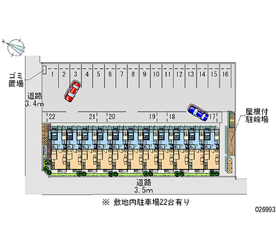 26993 Monthly parking lot