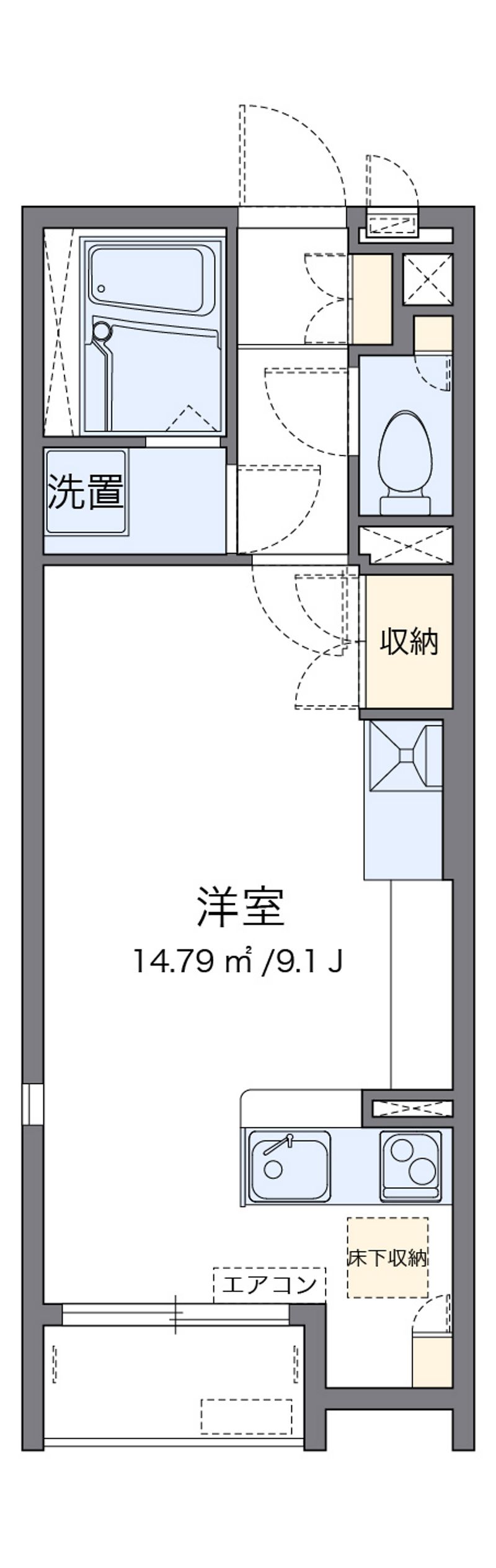 LEONEXT Ritz Misono Floor plan