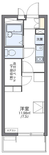 レオパレスＡ＆Ｆ 間取り図