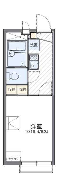 レオパレスグレイスＳＨＩＮＯⅢ 間取り図