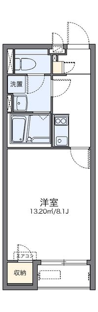 レオネクストアビタシオンα 間取り図