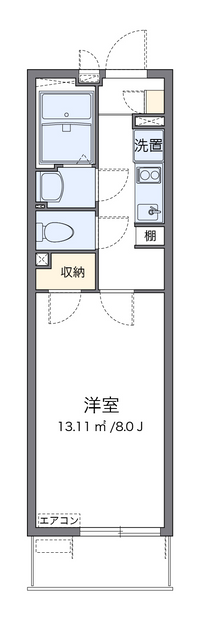 クレイノエスタシオン 間取り図