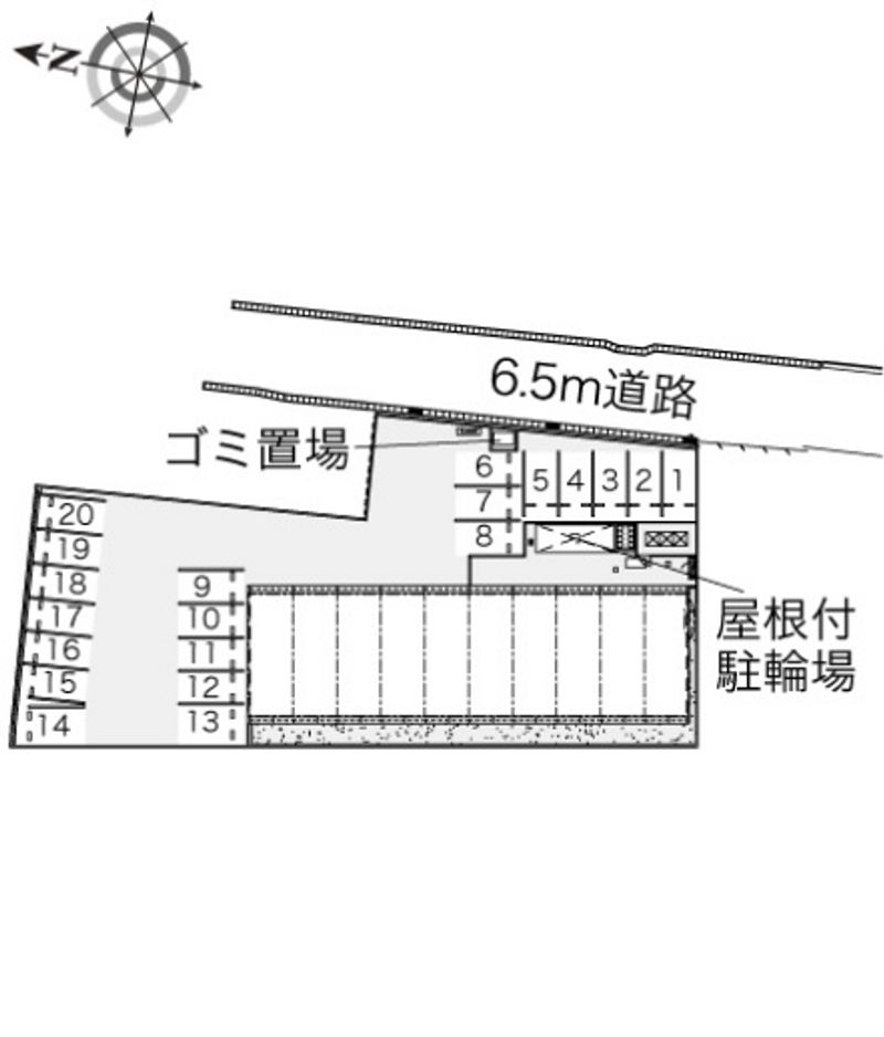 レオネクストパレス市場 駐車場