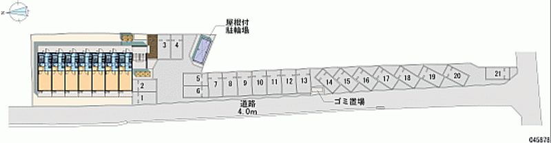 45878 bãi đậu xe hàng tháng