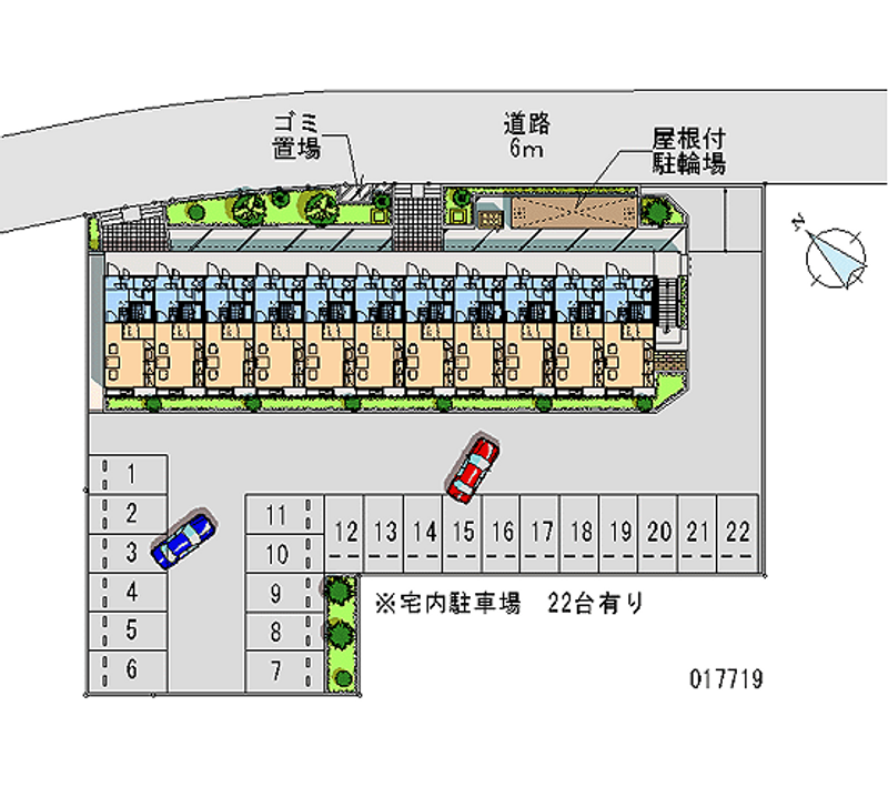 17719月租停車場