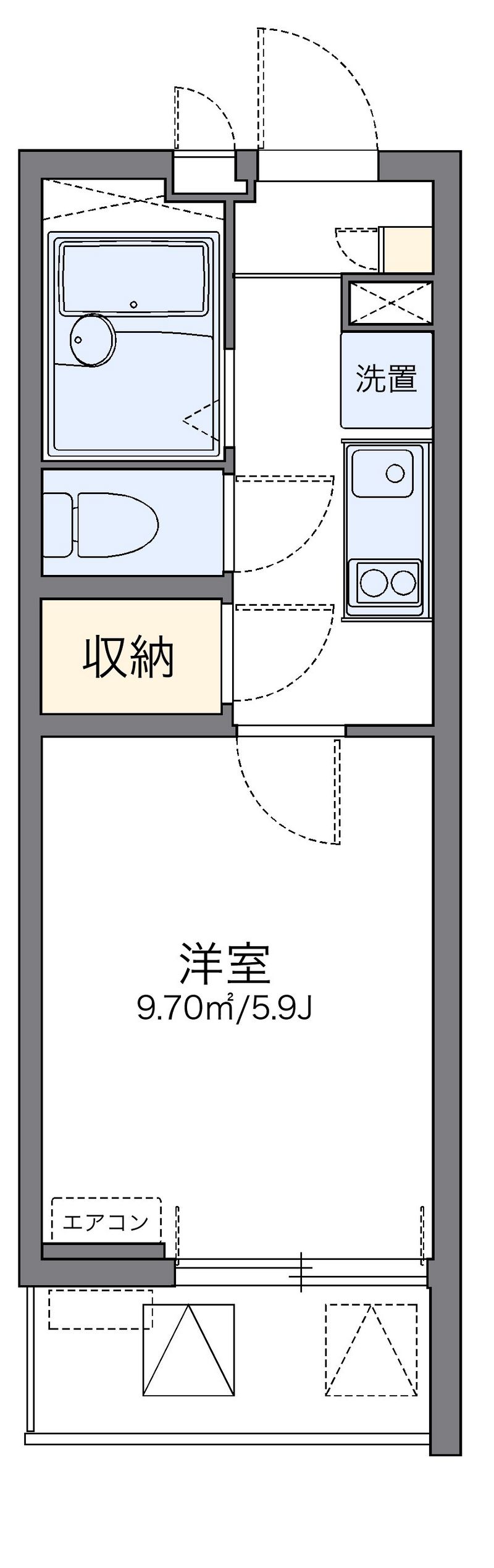 LEONEXT Johoku Dori Floor plan
