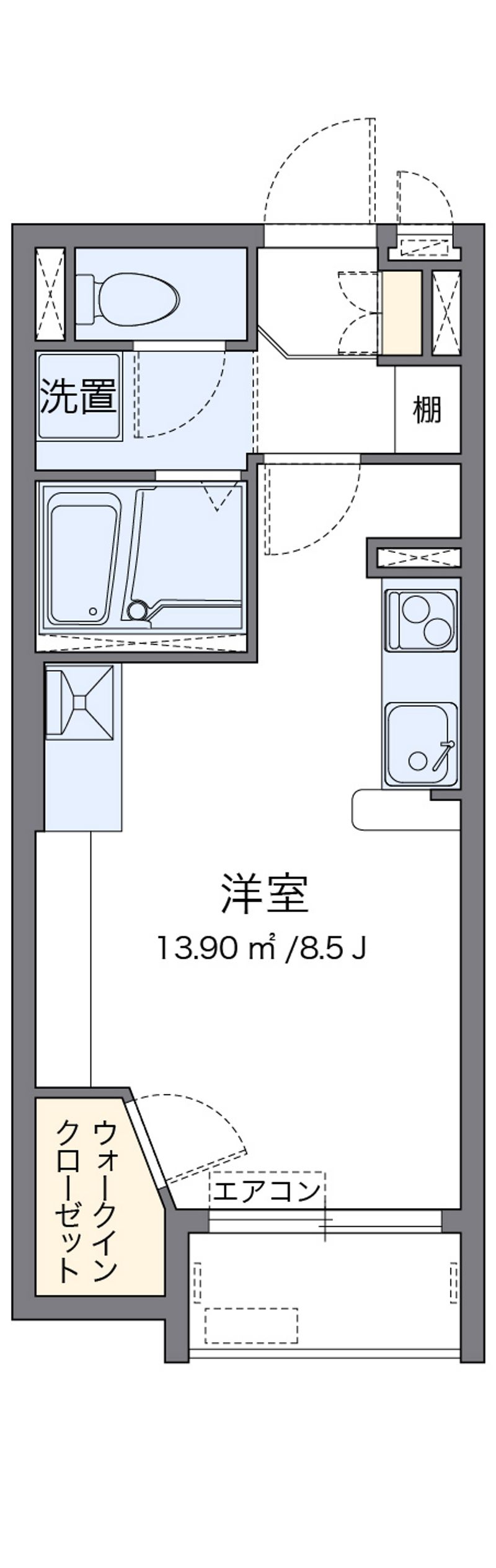 ミランダトミーハイム 間取図