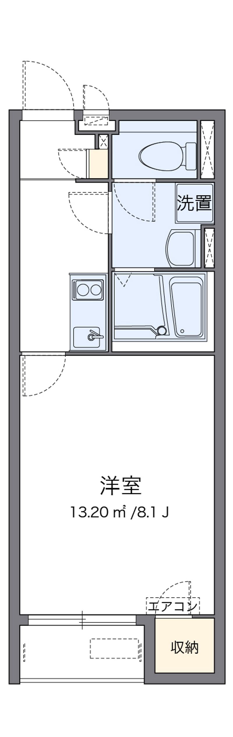 クレイノＦＬＯＲＡ　宇美Ⅱ 間取図