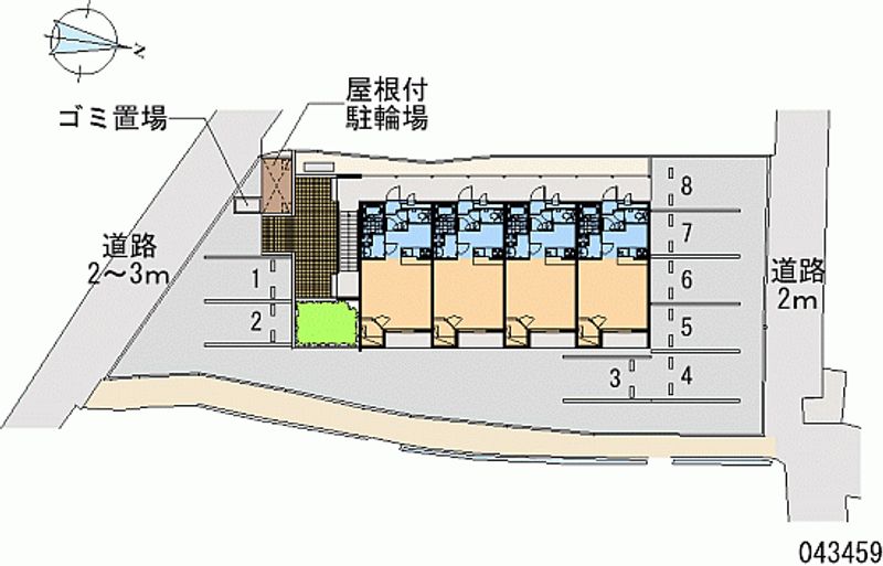 43459月租停車場