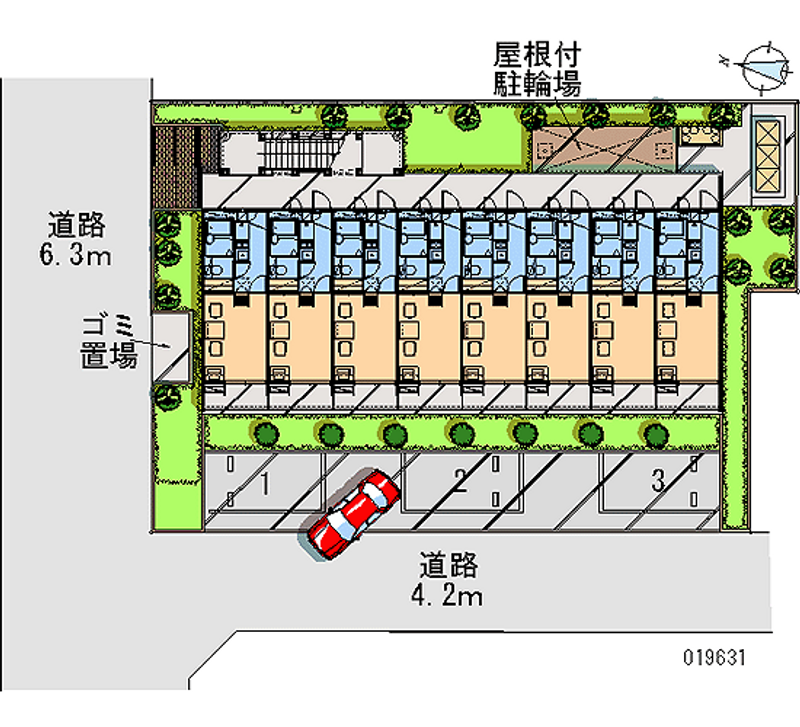 19631月租停車場