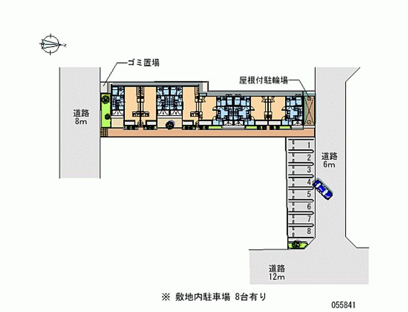 ミランダ御供所 区画図