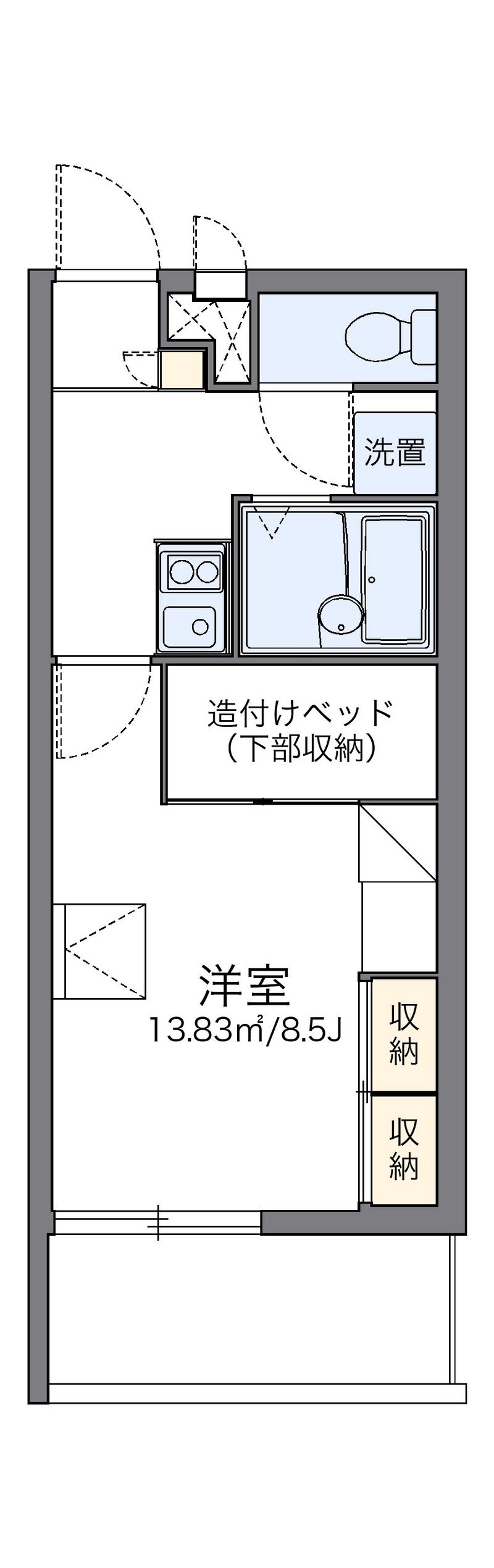 leopalace Takara 평면도