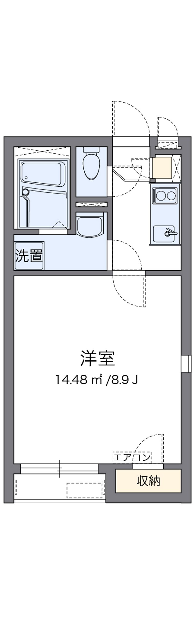 レオネクストクレールウィン 間取図
