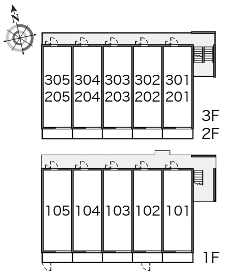 ミランダヴェルデ 間取配置図