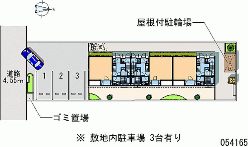 レオネクスト野一色スカイブルー 区画図