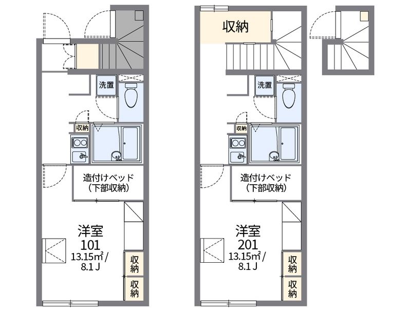 レオパレスエレガンス　サトウⅠ 間取図