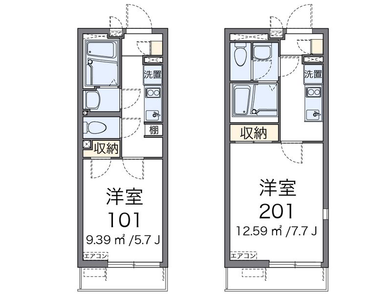 クレイノプランドール武蔵境 間取図