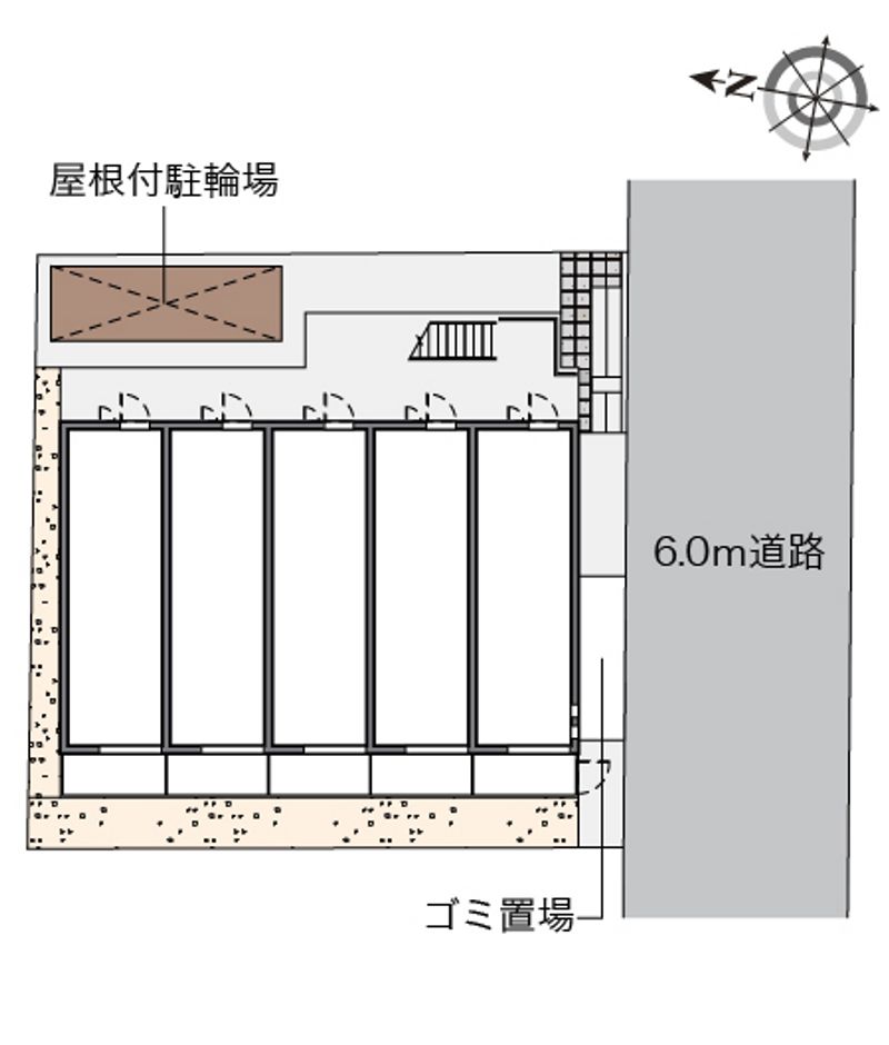 クレイノソラーレ平塚 配置図