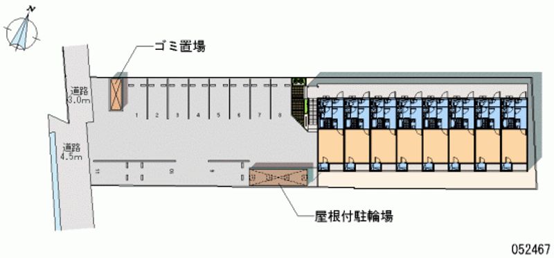 52467月租停车场