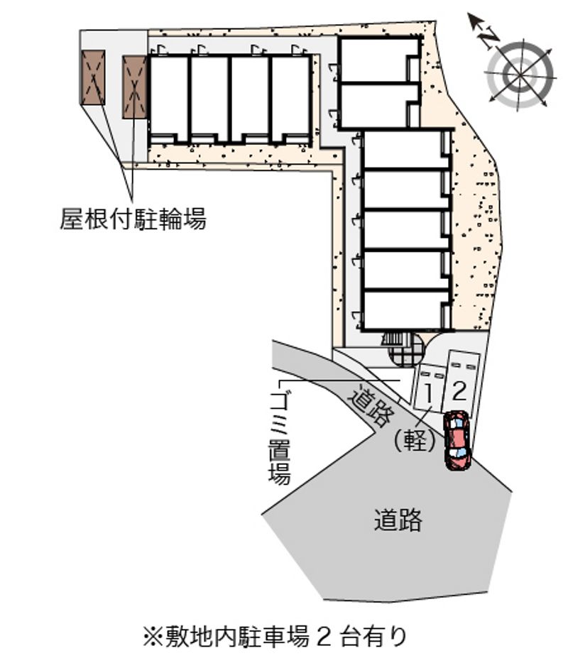 クレイノカトレア 配置図