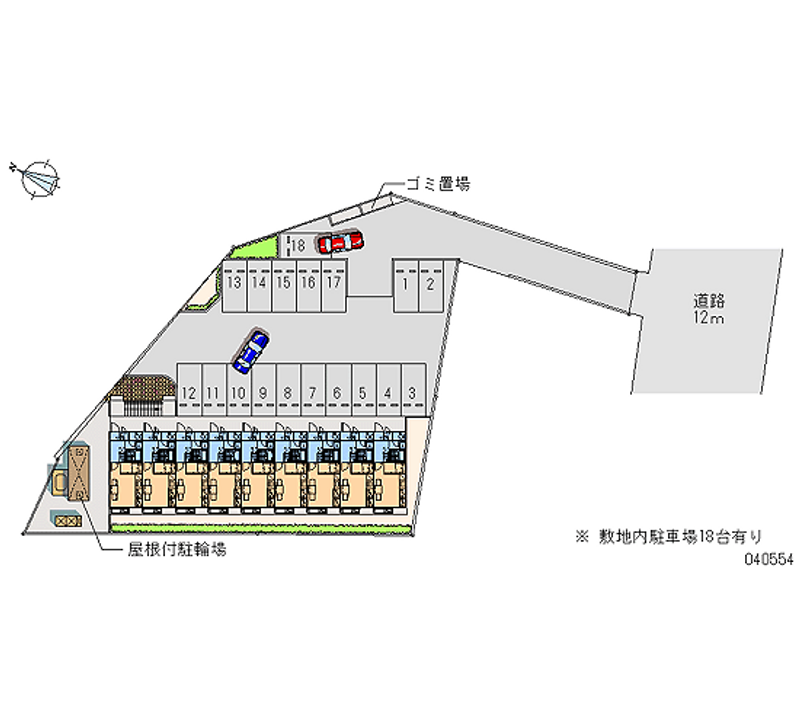 40554月租停车场