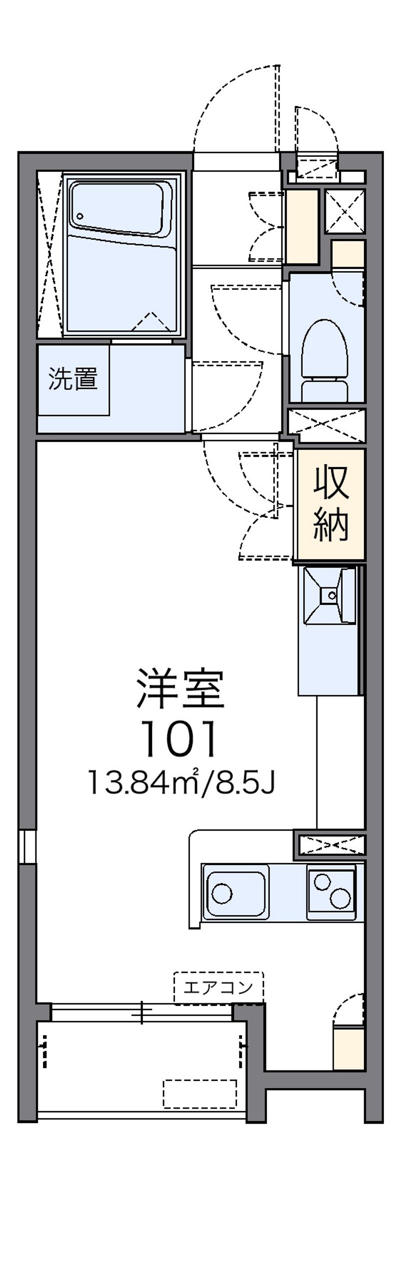 レオネクストパーチェ 間取図