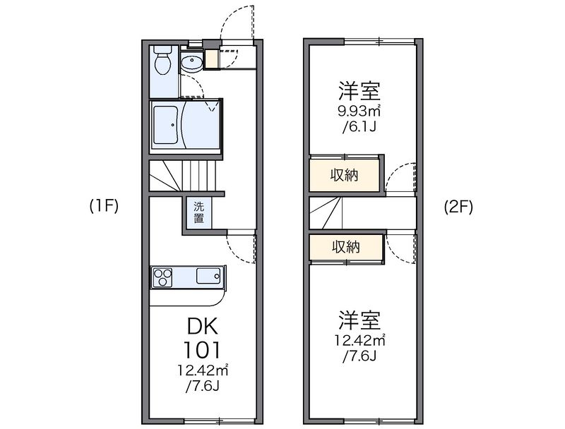 leopalace Takuya II Floor plan