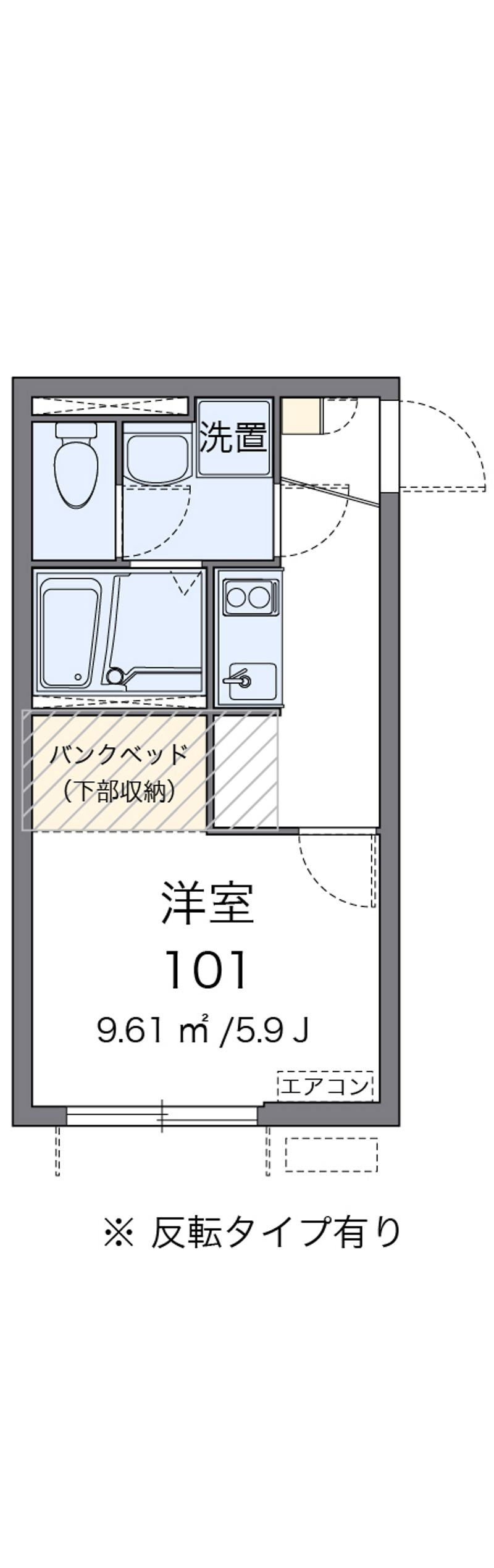 ミランダソラレガーロ上北沢 間取図