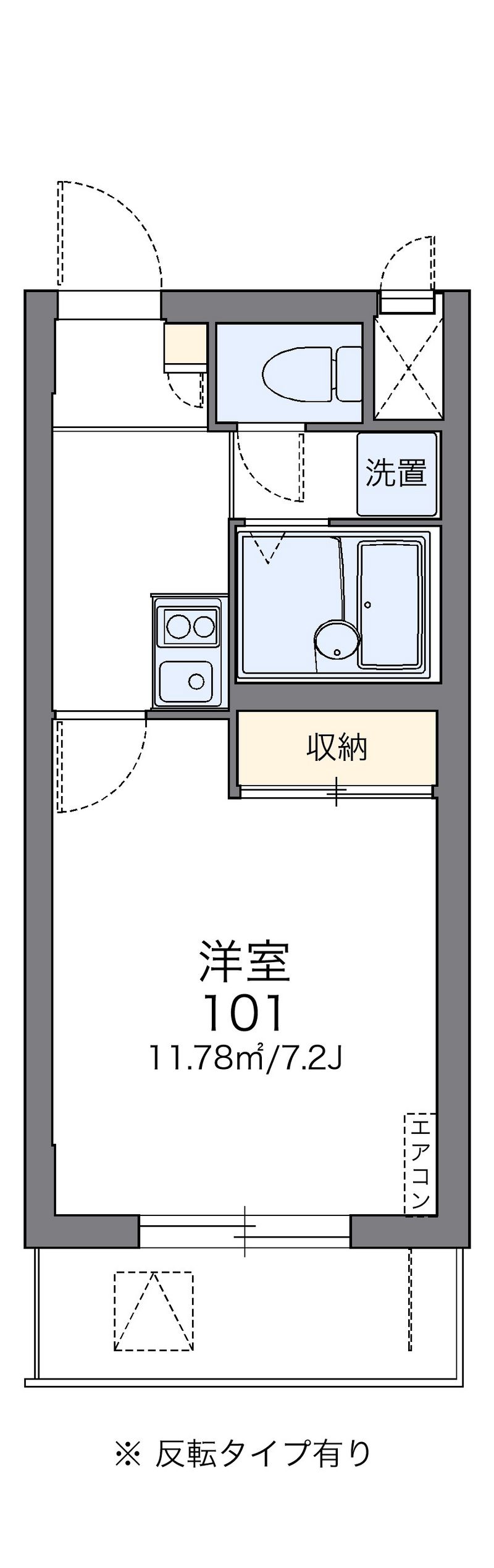 レオパレスカナンの家 間取り