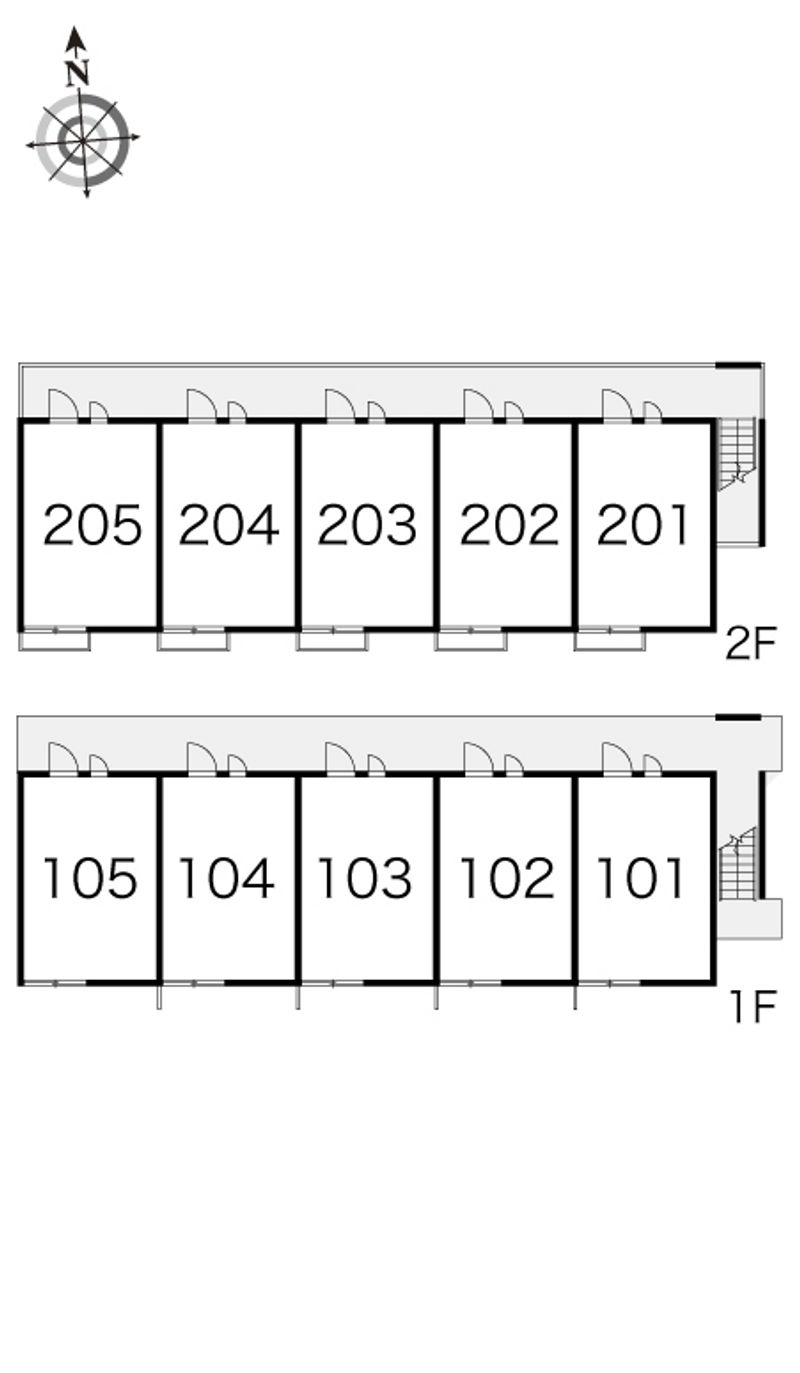 leopalace Eclair Koshienguchi Bản vẽ sơ đồ bố trí nhà