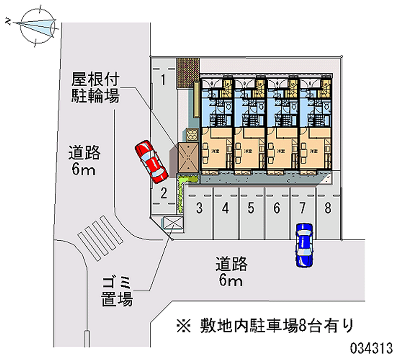 レオパレスさくらや 月極駐車場