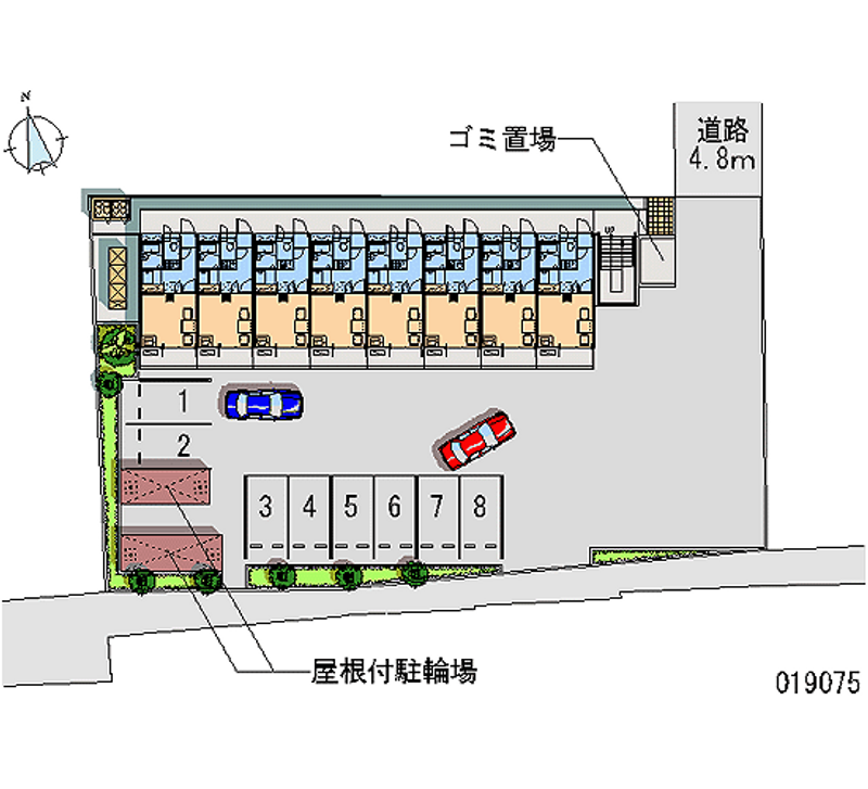 レオパレス千石西 月極駐車場