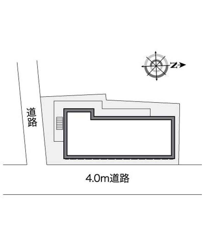 レオパレスアムール 配置図
