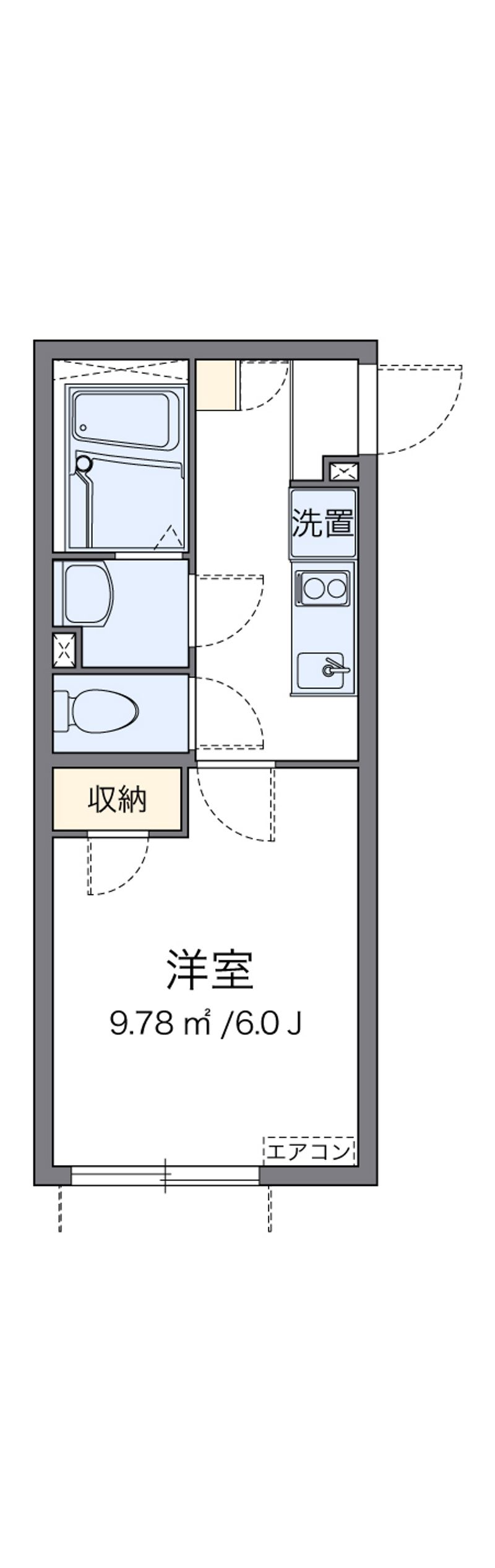 クレイノＹＵ　ＳＥＴＡＧＡＹＡ 間取図