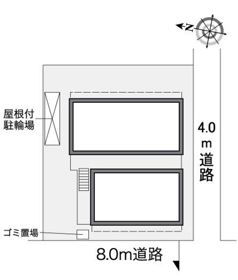 レオパレストリノ 配置図