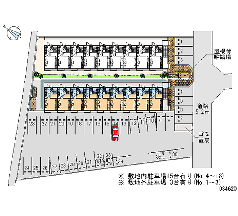 34620 Monthly parking lot