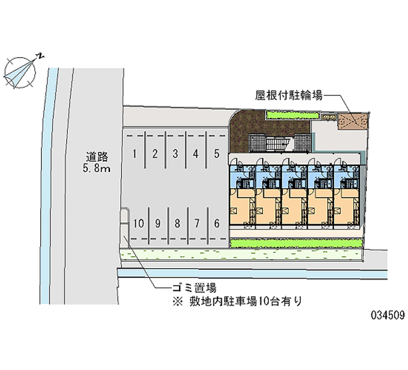 34509月租停车场